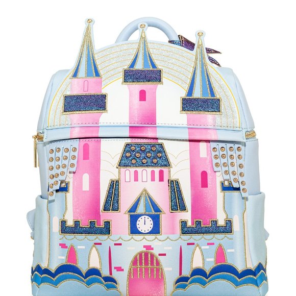 Danielle Nicole Disney's Aurora’s Royal Castle Backpack Still in Plastic - Picture 1 of 3